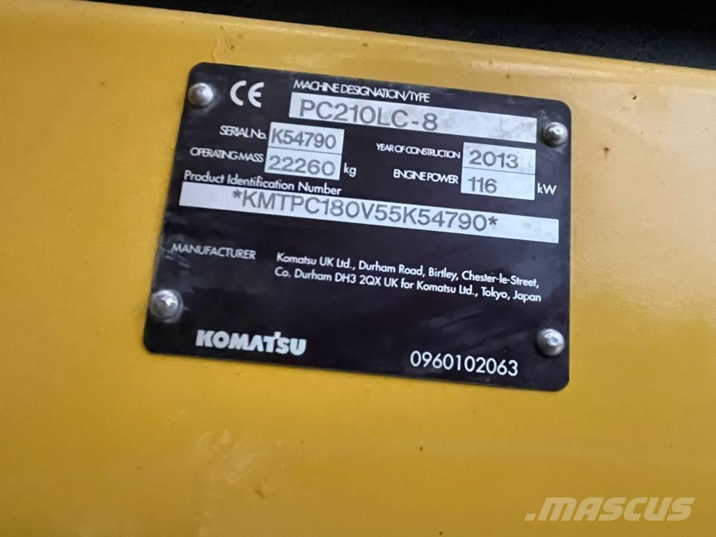 Komatsu LC 210 Pásové rýpadlá