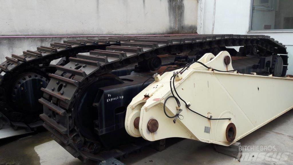 Hitachi ZX 450-3 Podvozky a zavesenie kolies