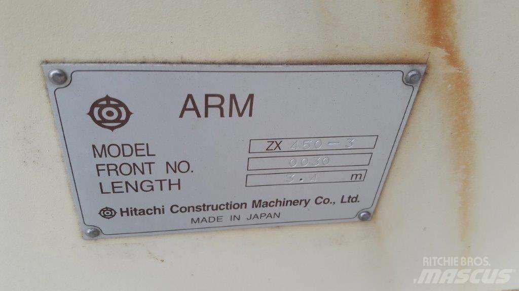 Hitachi ZX 450-3 Podvozky a zavesenie kolies