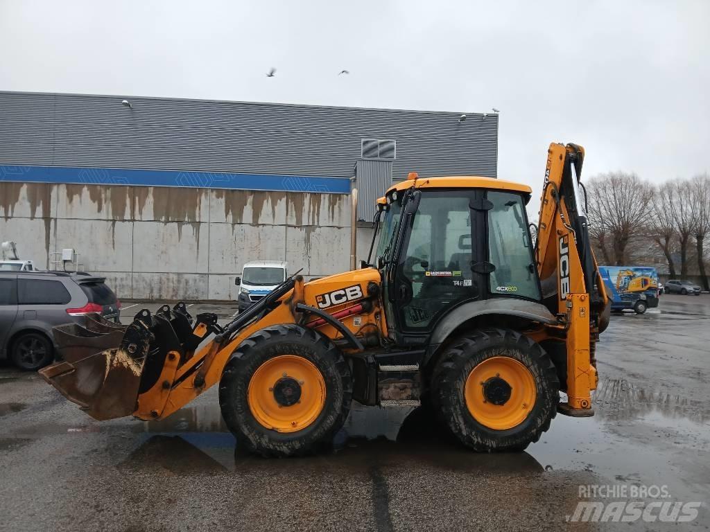 JCB 4cxAEC joystick Rýpadlo-nakladače