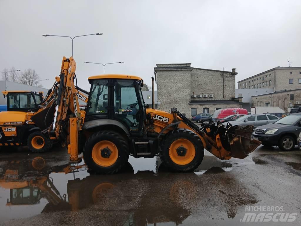JCB 4cxAEC joystick Rýpadlo-nakladače