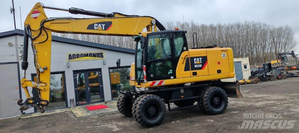 CAT M320 F Kolesové rýpadlá