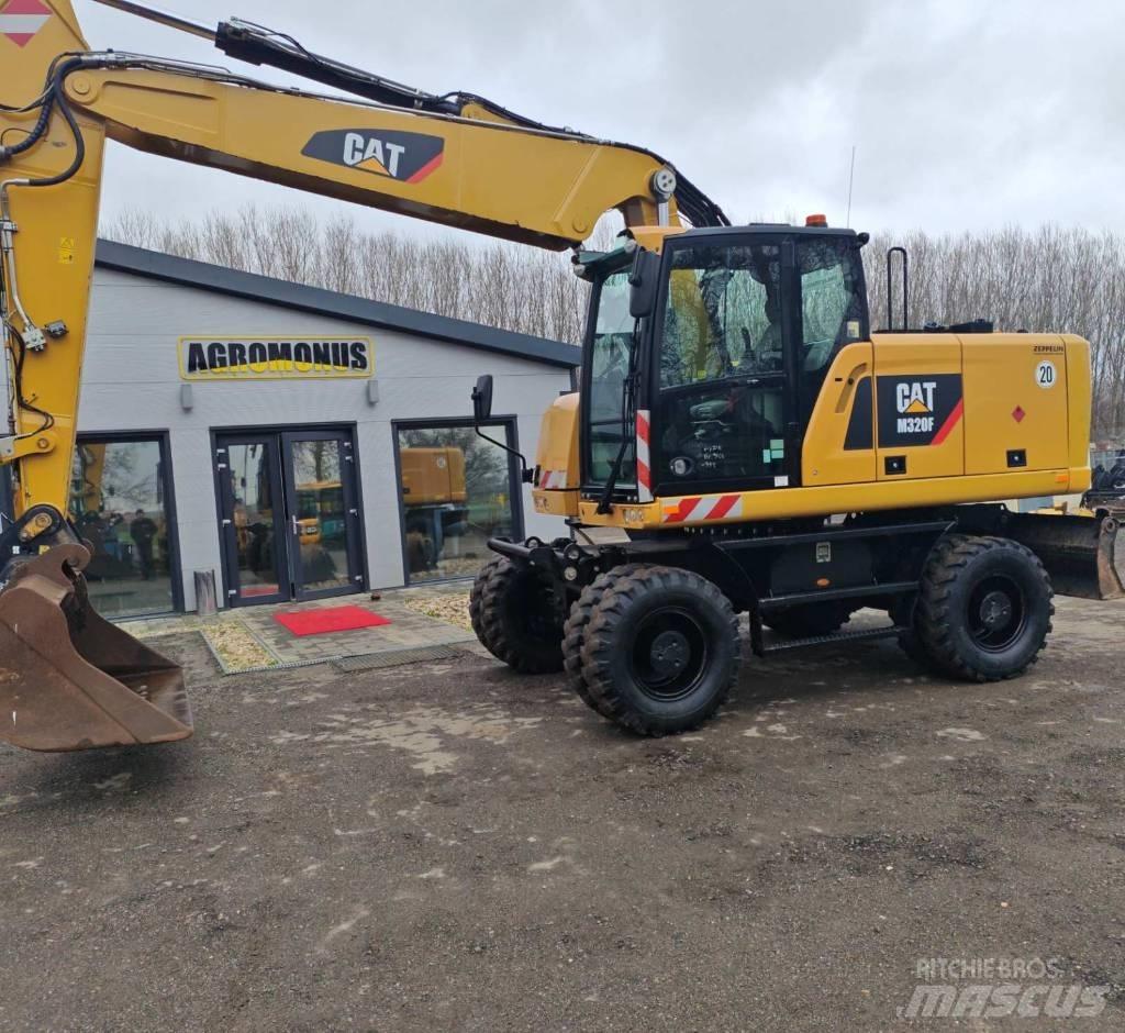 CAT M320 F Kolesové rýpadlá