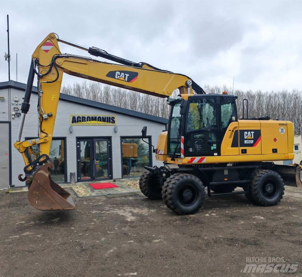 CAT M320 F Kolesové rýpadlá