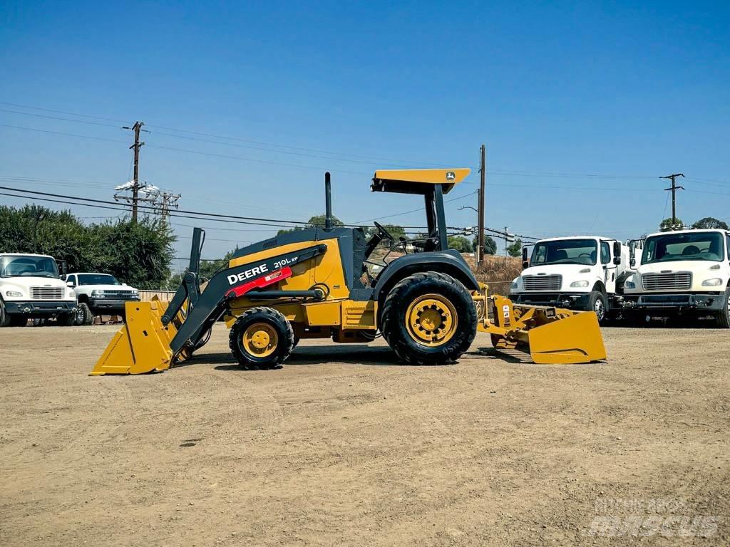 John Deere 210 LE EP Čelné nakladače a rýpadlá