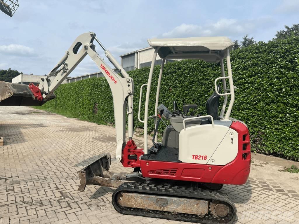 Takeuchi TB 216 Mini rýpadlá < 7t