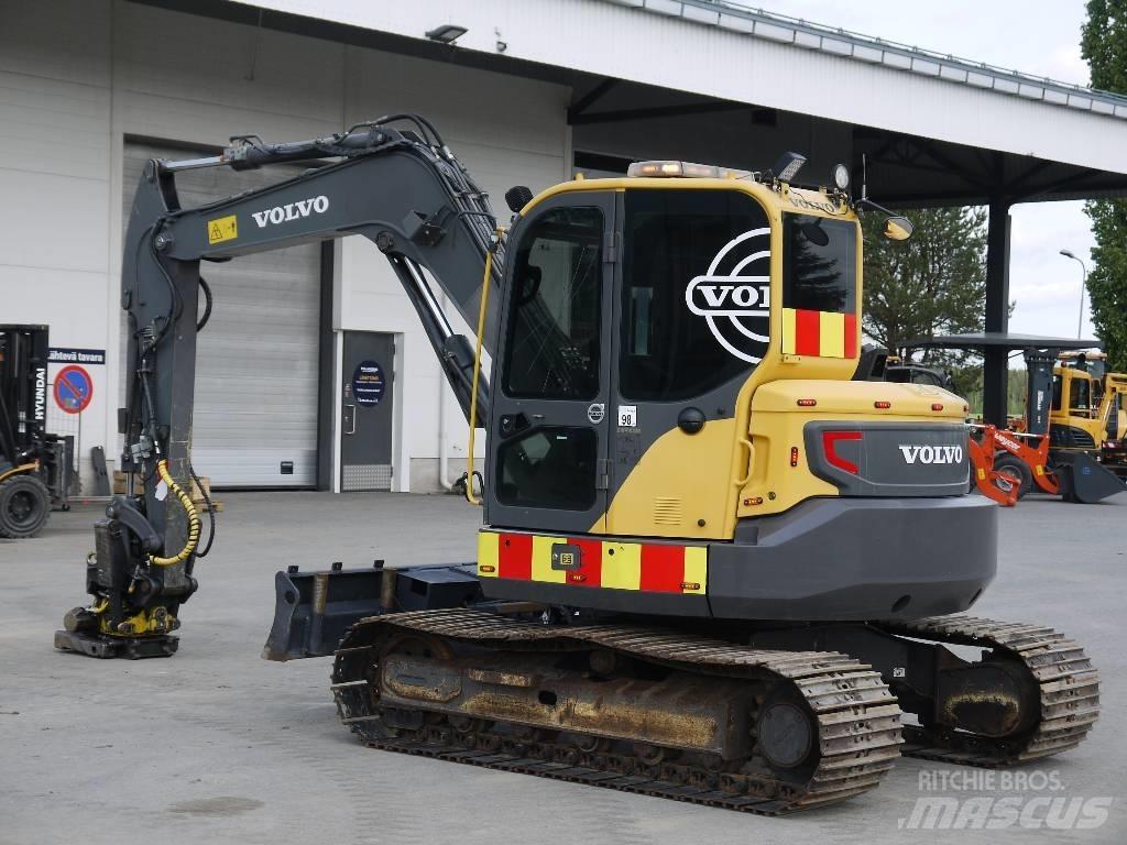 Volvo ECR 88 D Midi rýpadlá 7 t - 12 t