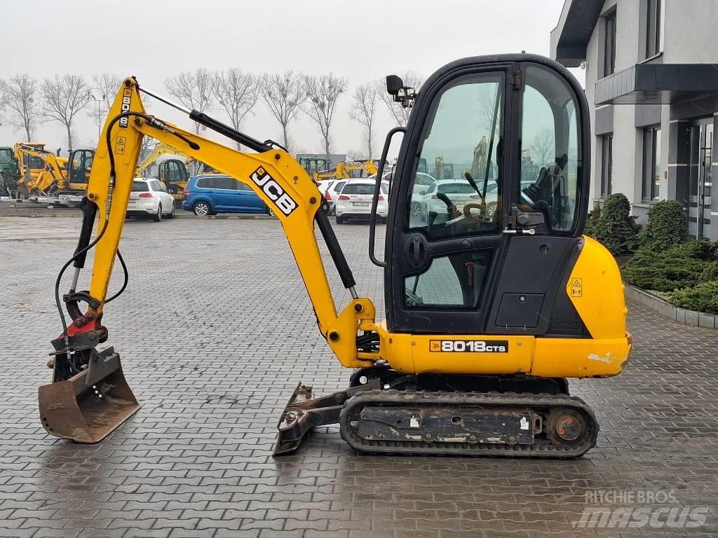 JCB 8018 CTS Mini rýpadlá < 7t