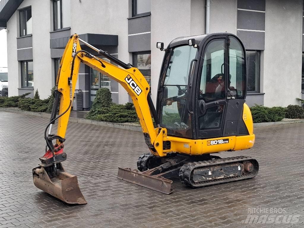 JCB 8018 CTS Mini rýpadlá < 7t