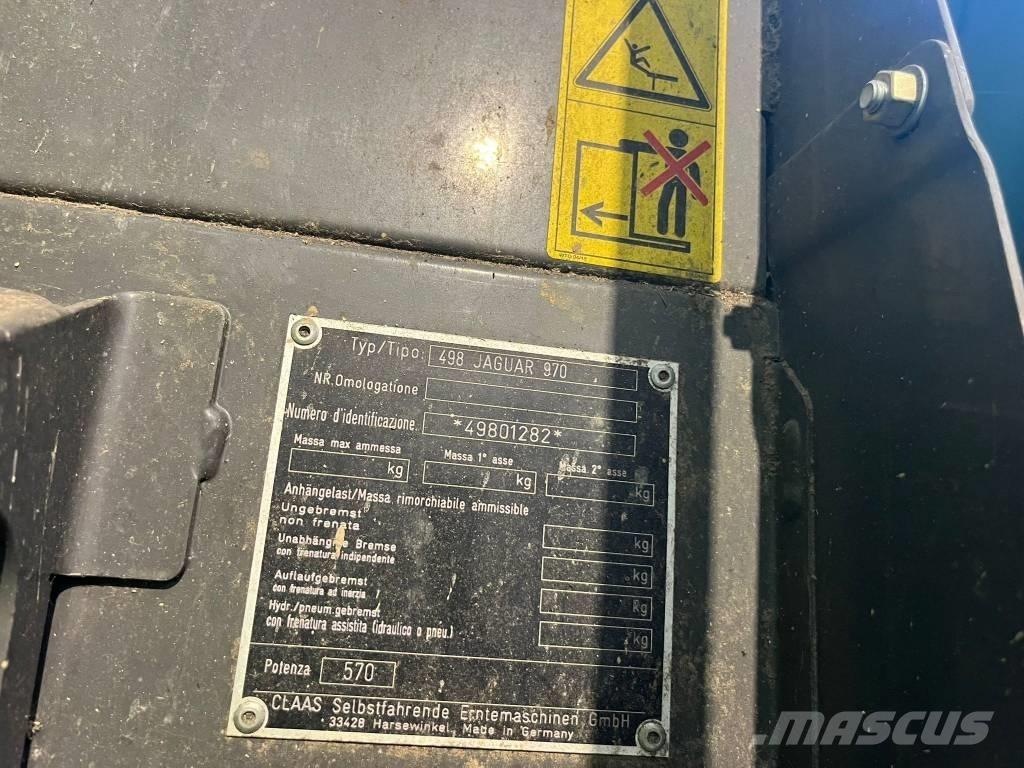 CLAAS Jaguar 970 Samochodné kosačky