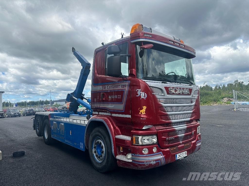 Scania R580 6x2*4 Hákový nosič kontajnerov