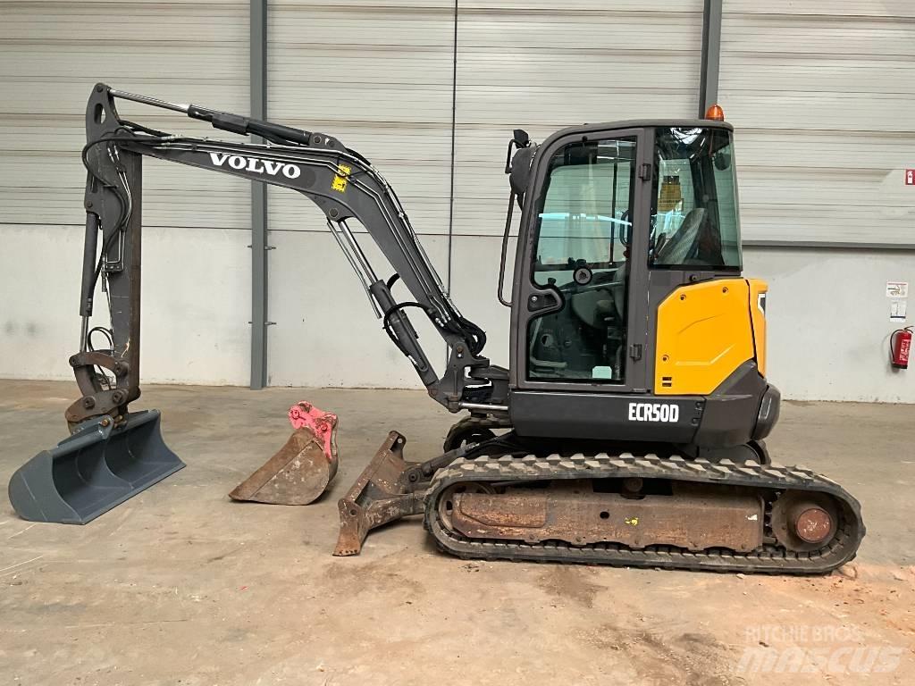 Volvo ECR 50 D Mini rýpadlá < 7t