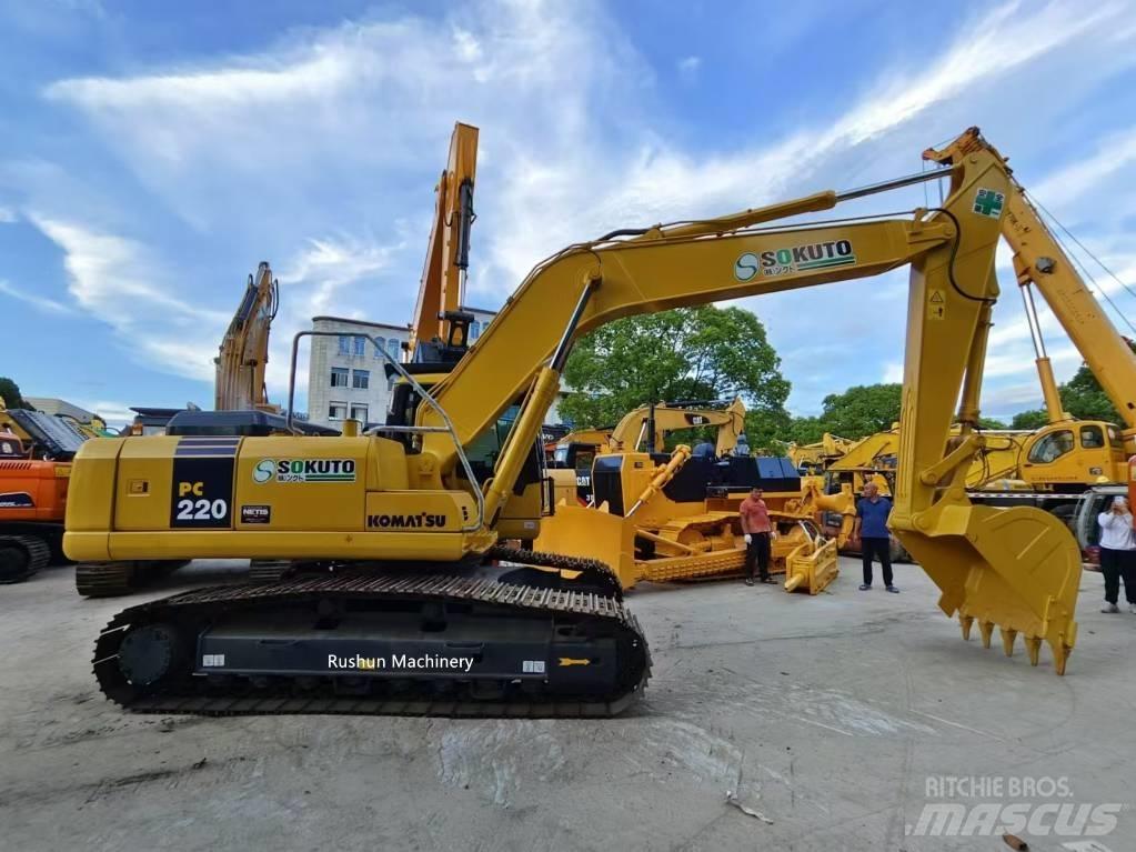 Komatsu PC 220-7 Pásové rýpadlá
