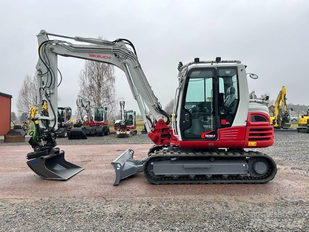 Takeuchi TB290 Midi rýpadlá 7 t - 12 t