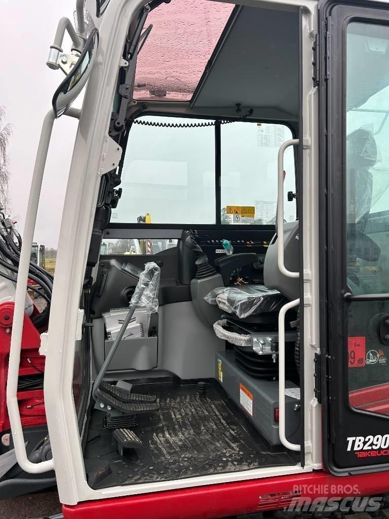 Takeuchi TB290 Midi rýpadlá 7 t - 12 t