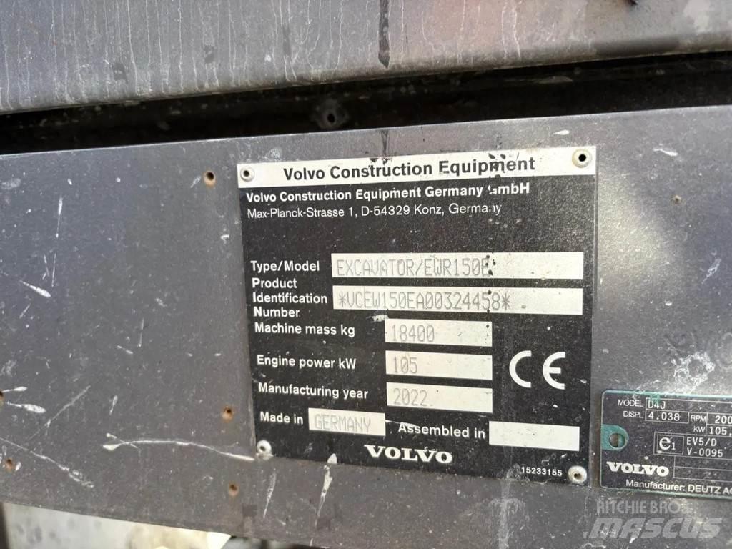Volvo EWR150E Kolesové rýpadlá