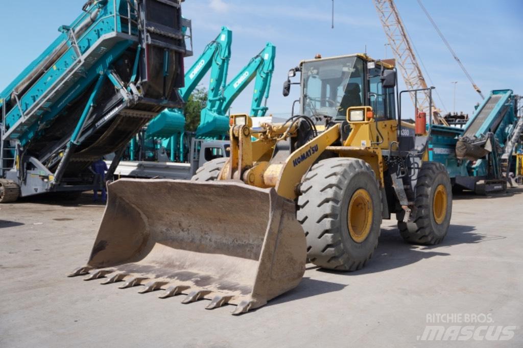 Komatsu WA 380-6 Kolesové nakladače