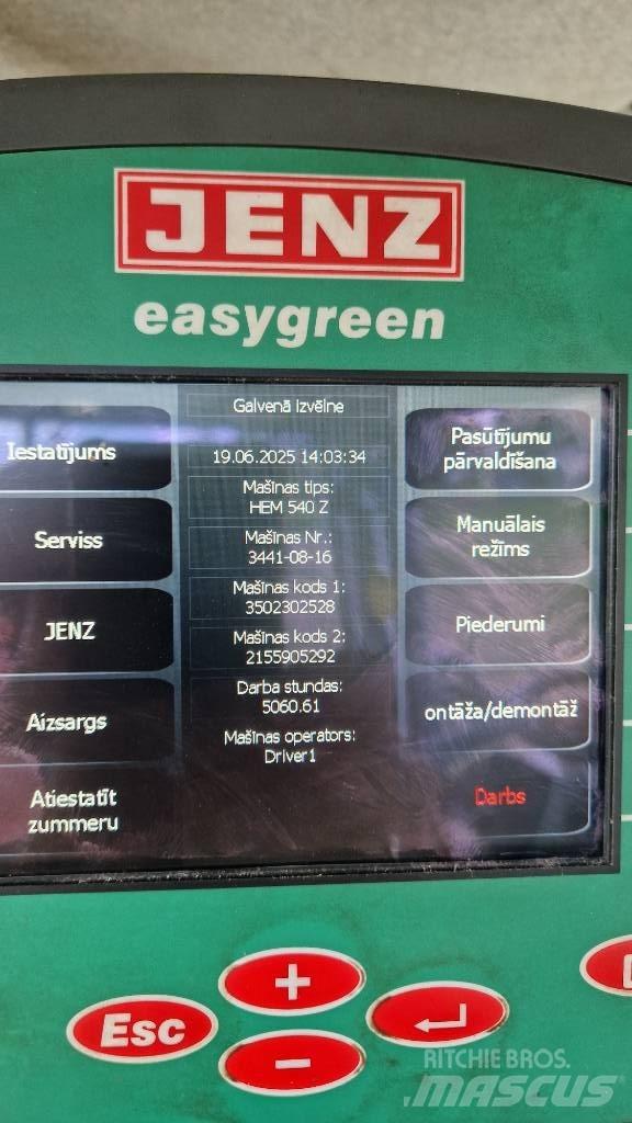 JENZ HEM 540Z Štiepkovače