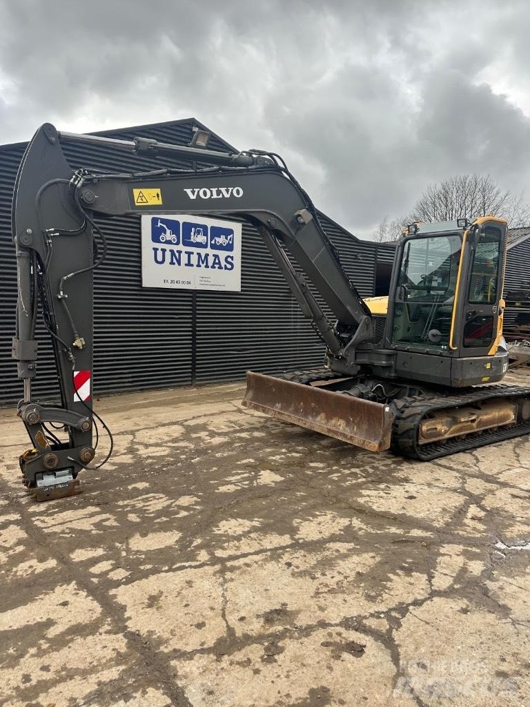 Volvo ECR88D Pásové rýpadlá