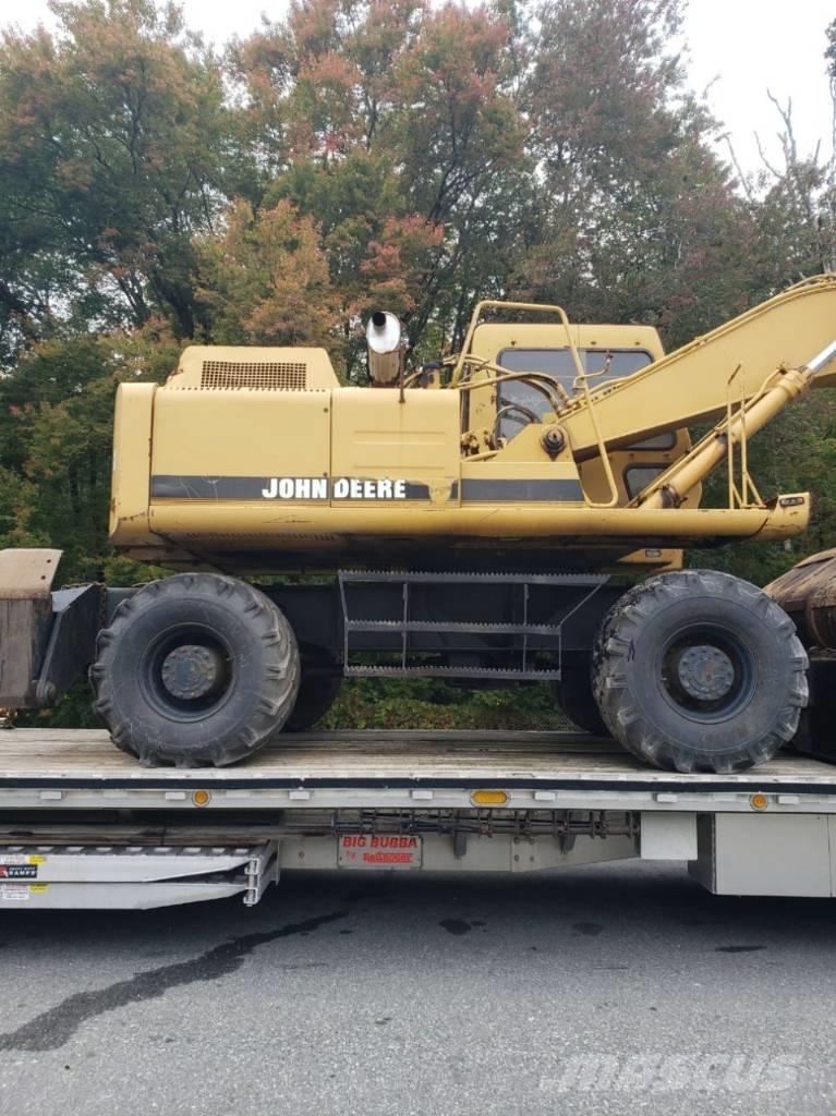 John Deere 595D Kolesové rýpadlá