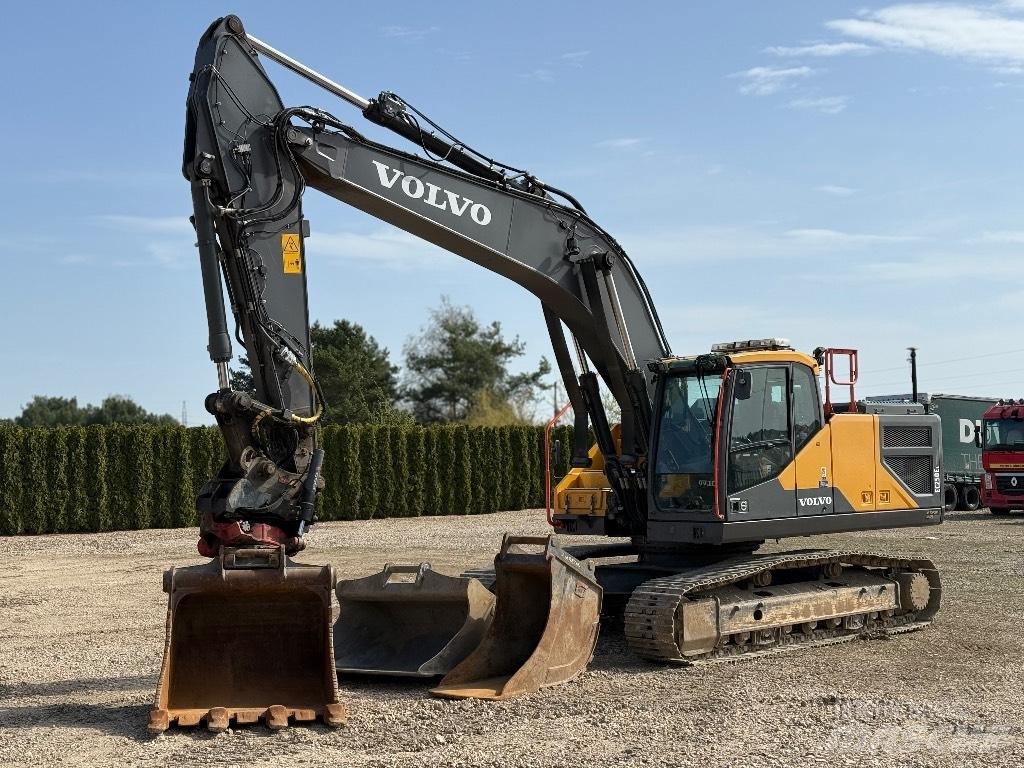 Volvo EC 250 EL Pásové rýpadlá
