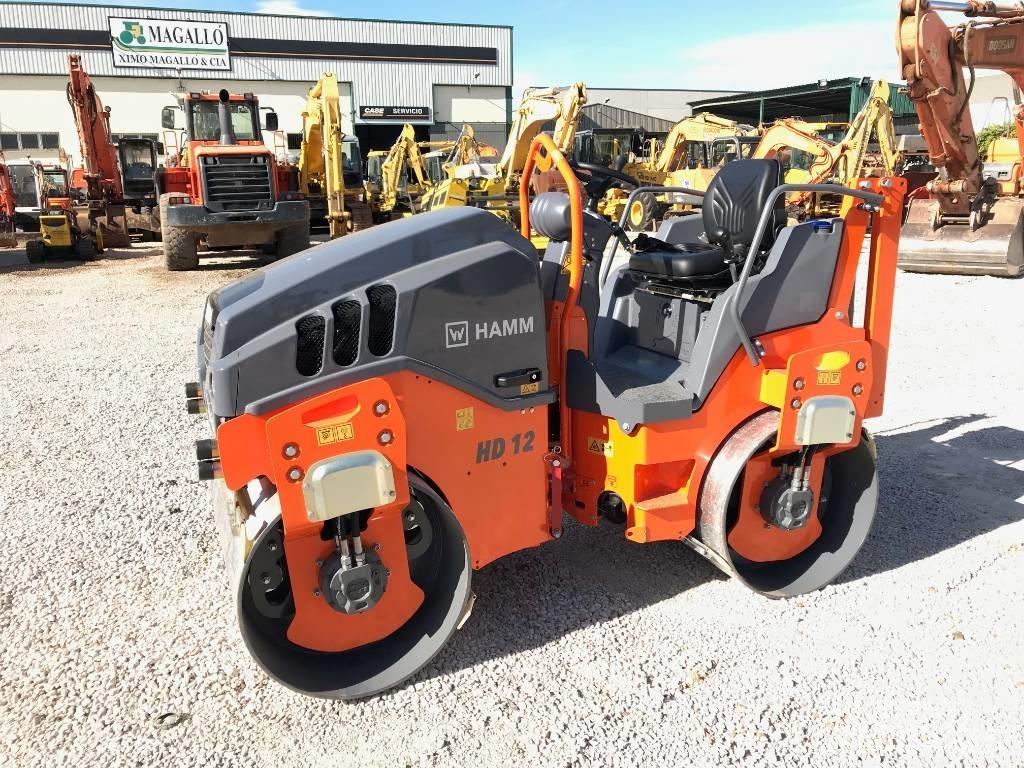 Hamm HD 12 VV Tandemové valce