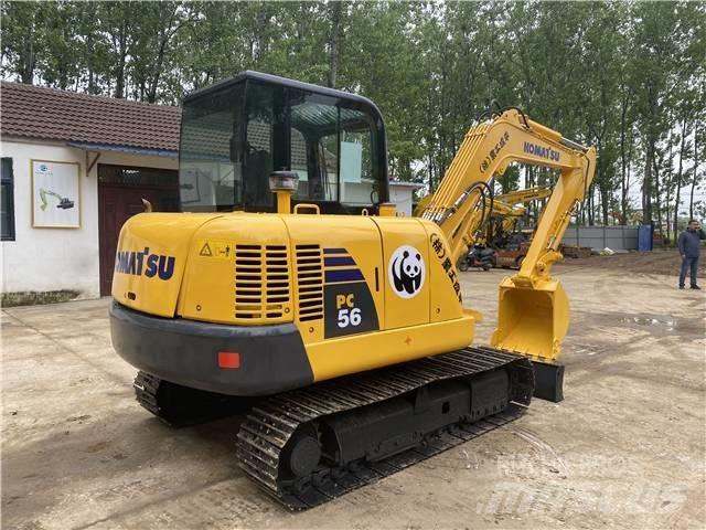 Komatsu PC56-7 Pásové rýpadlá