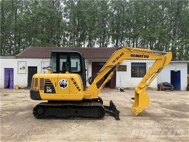 Komatsu PC56-7 Pásové rýpadlá