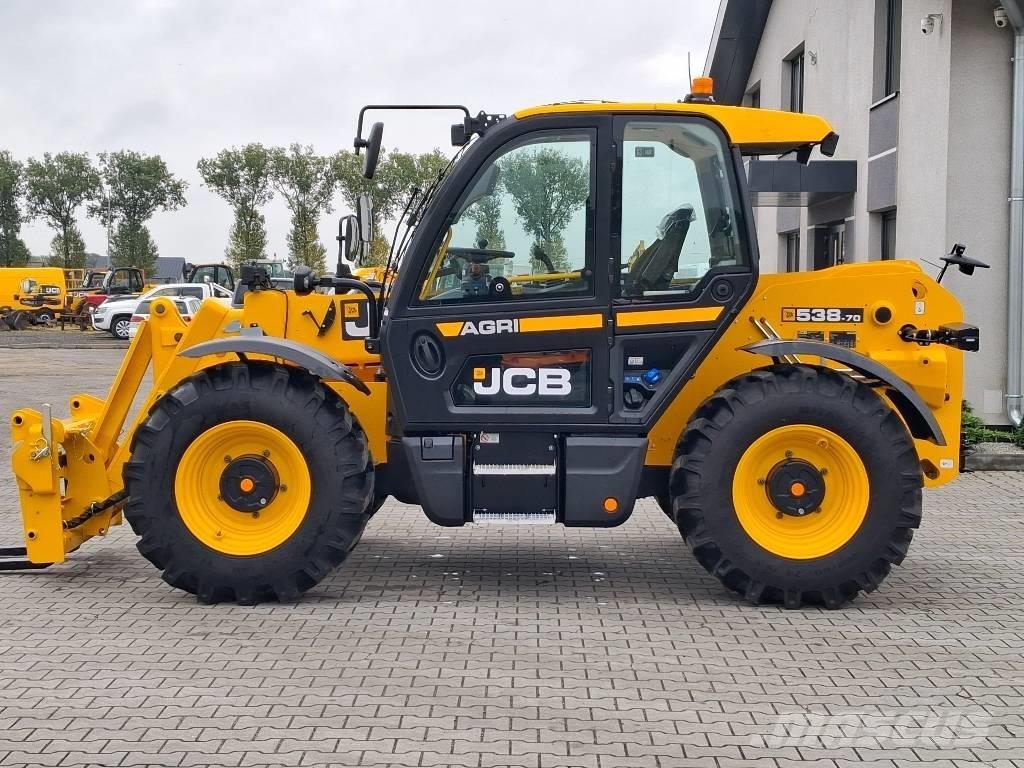 JCB 538-70 AGRI Teleskopické nakladače pre poľnohospodárstvo