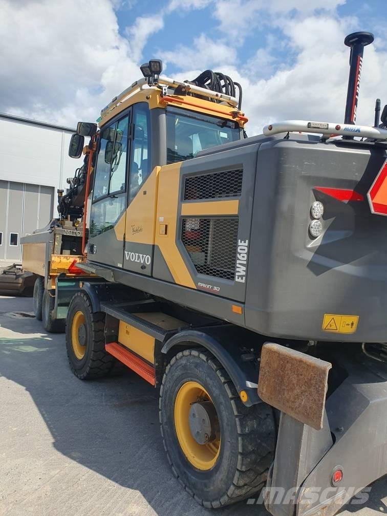 Volvo EW 160 E Kolesové rýpadlá