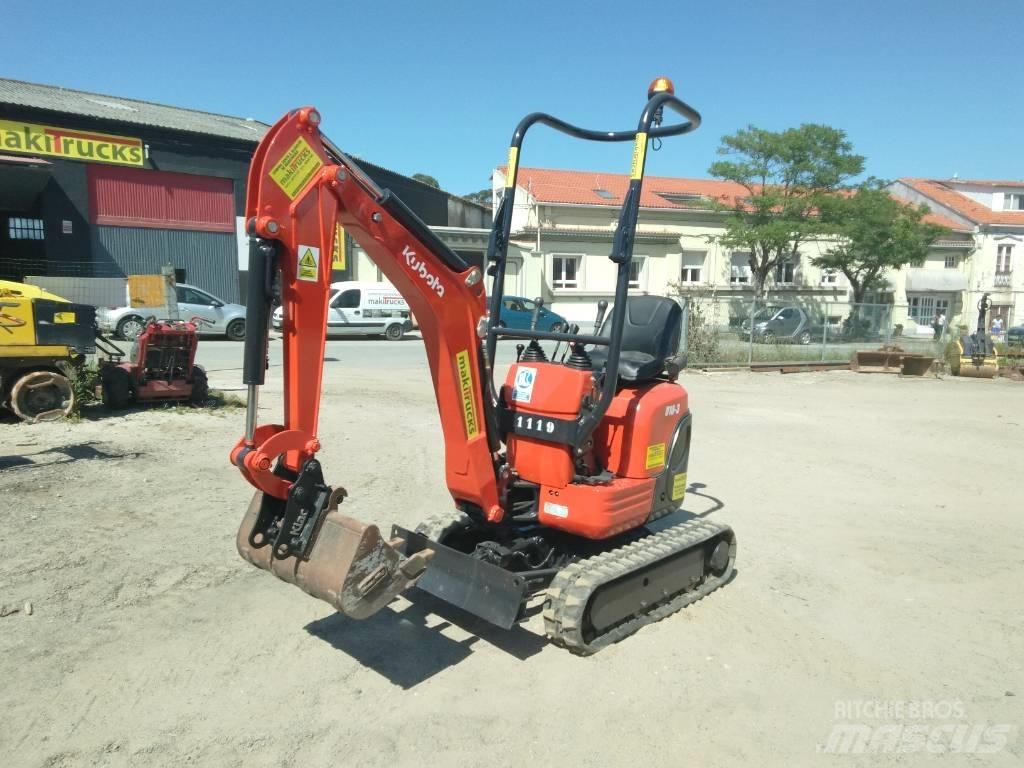Kubota U 10-3 Mini rýpadlá < 7t