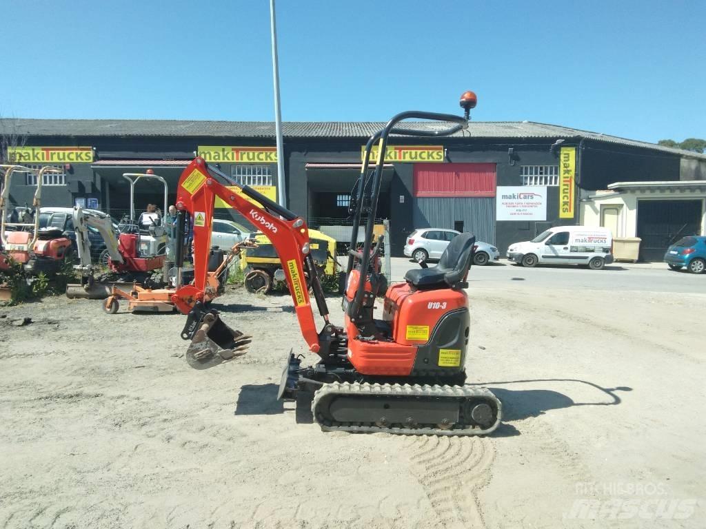 Kubota U 10-3 Mini rýpadlá < 7t