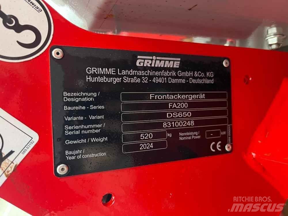 Grimme FA 200 Zariadenie na pestovanie zemiakov - Iné