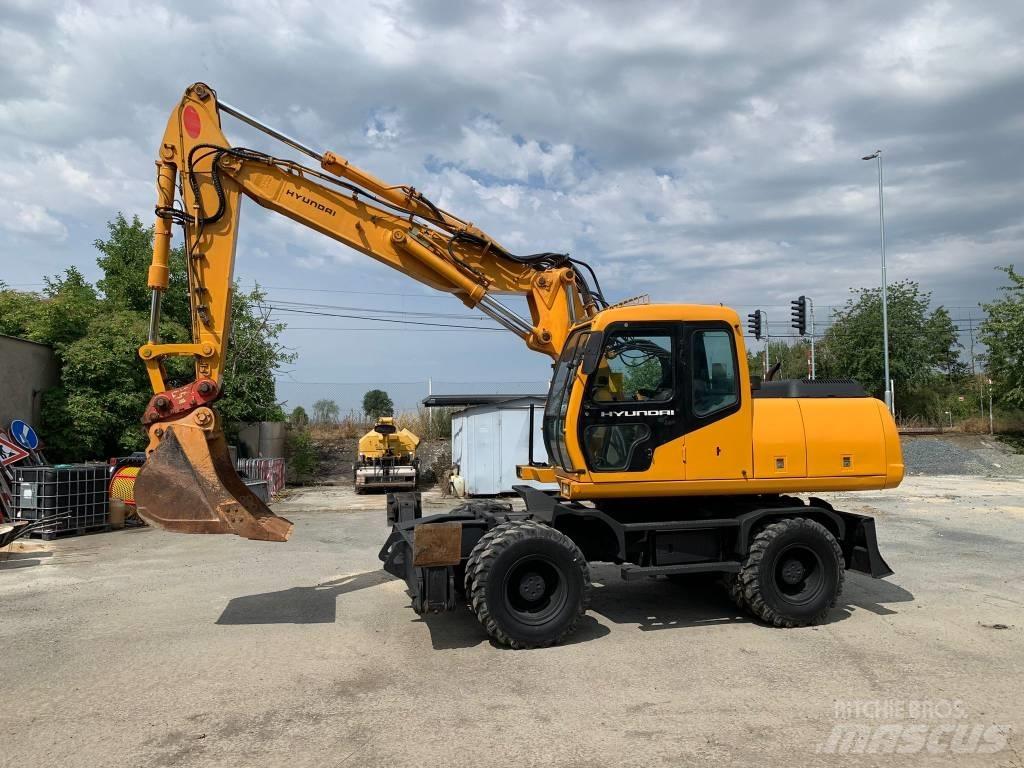 Hyundai ROBEX 170W-3 Kolesové rýpadlá