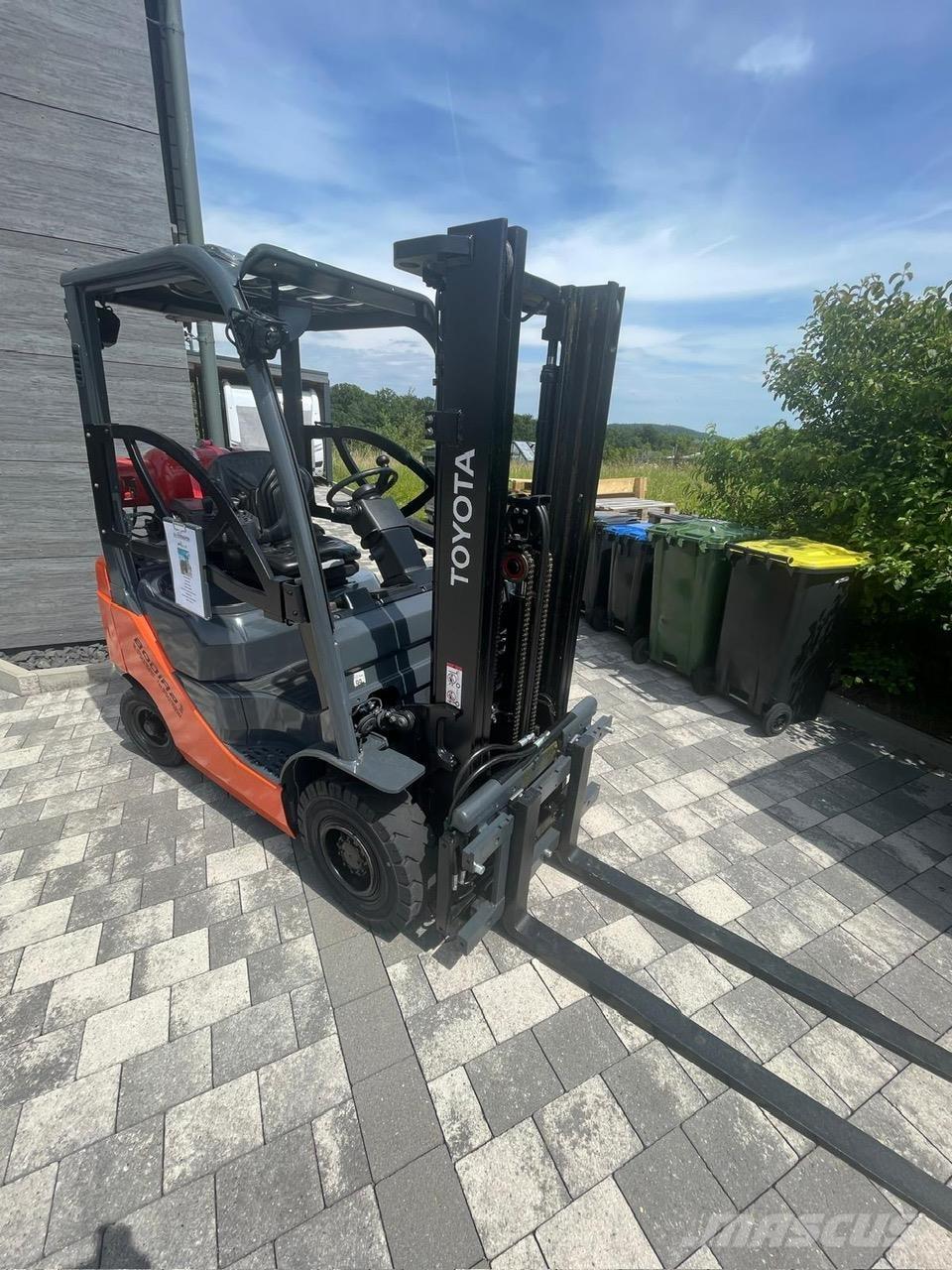 Toyota 02-8FGF18 LPG vozíky