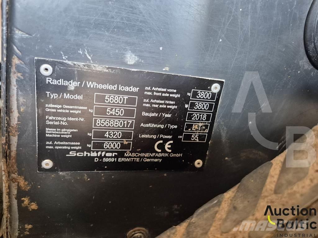 Schäffer 5680T Kolesové nakladače