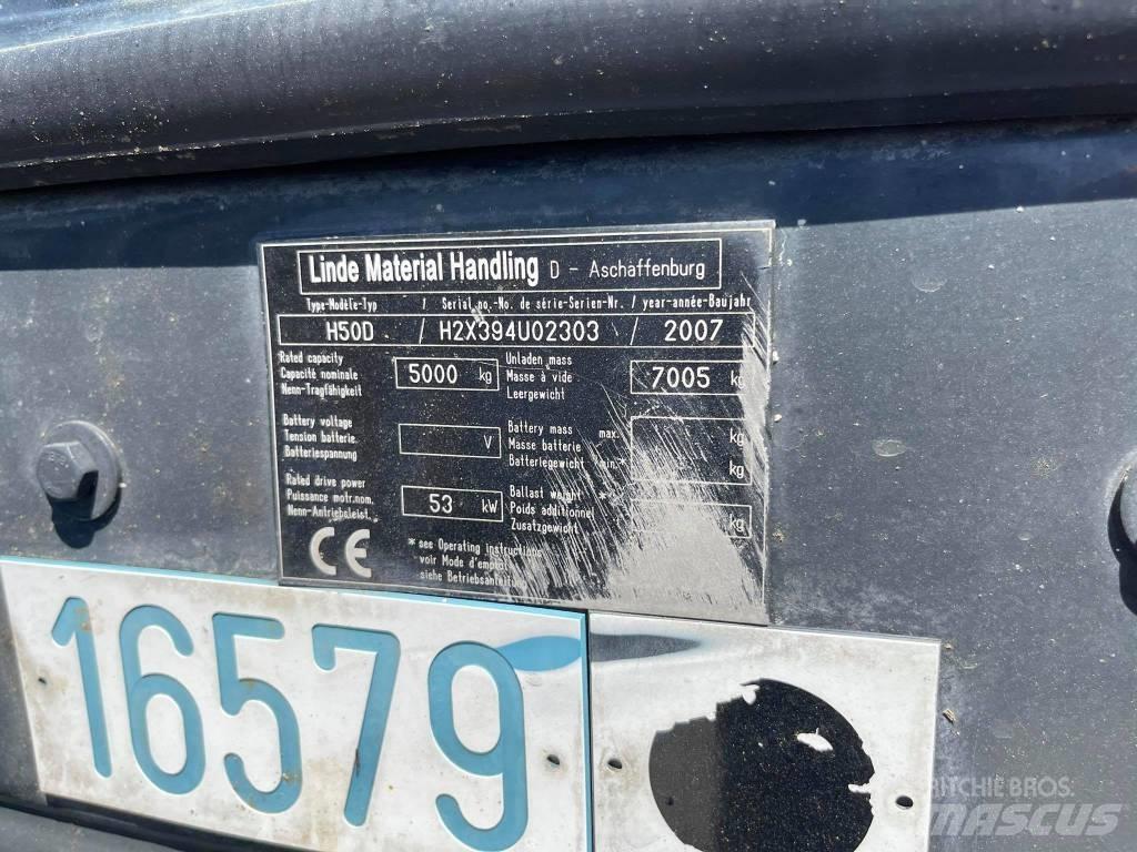 Linde H50D Dieselové vozíky
