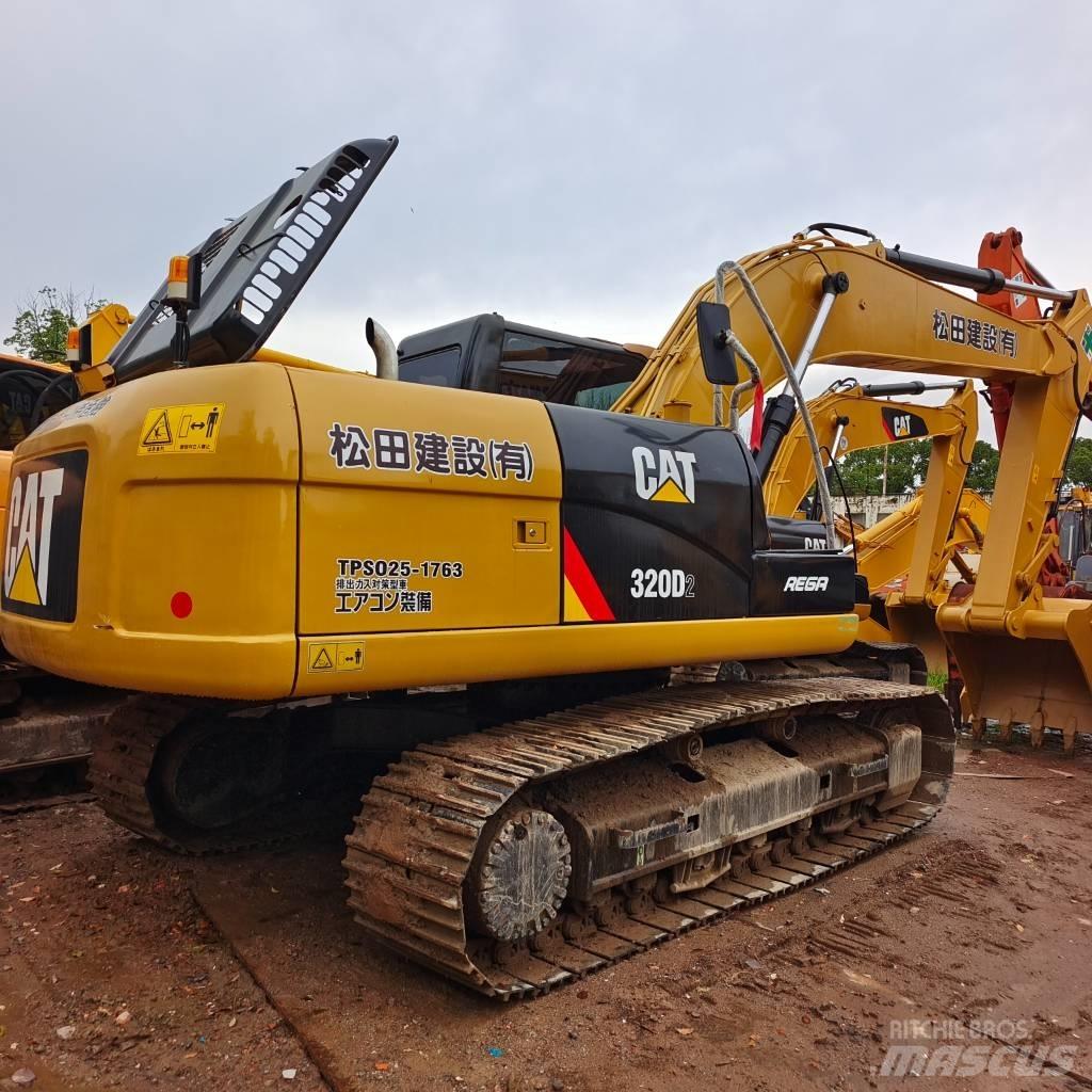 CAT 320 D Pásové rýpadlá