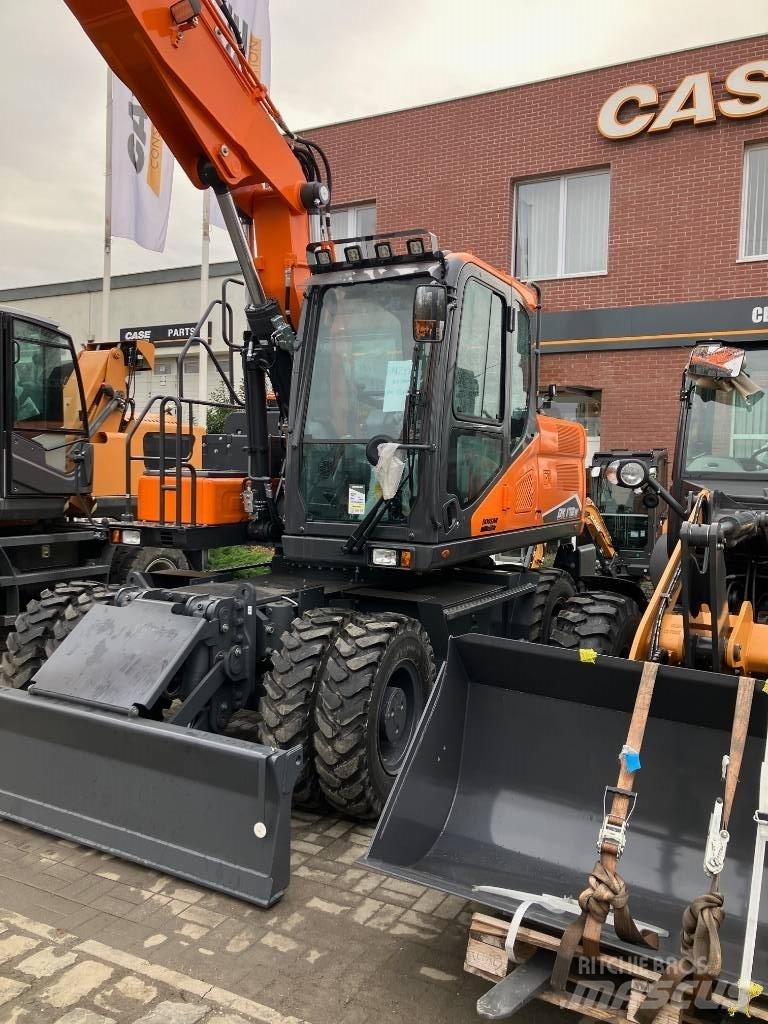 Doosan DX 170 W-7 Kolesové rýpadlá