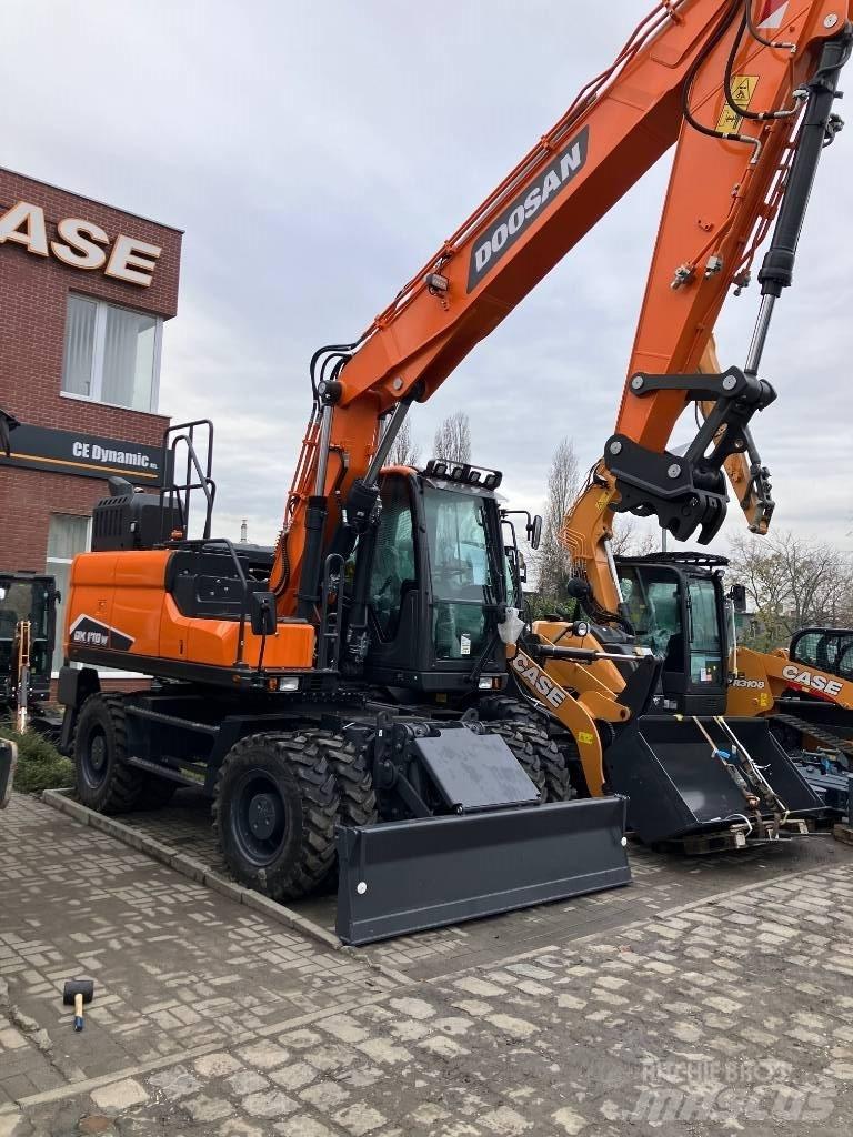 Doosan DX 170 W-7 Kolesové rýpadlá