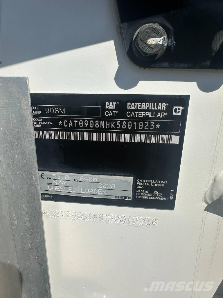 CAT 908 M Kolesové nakladače