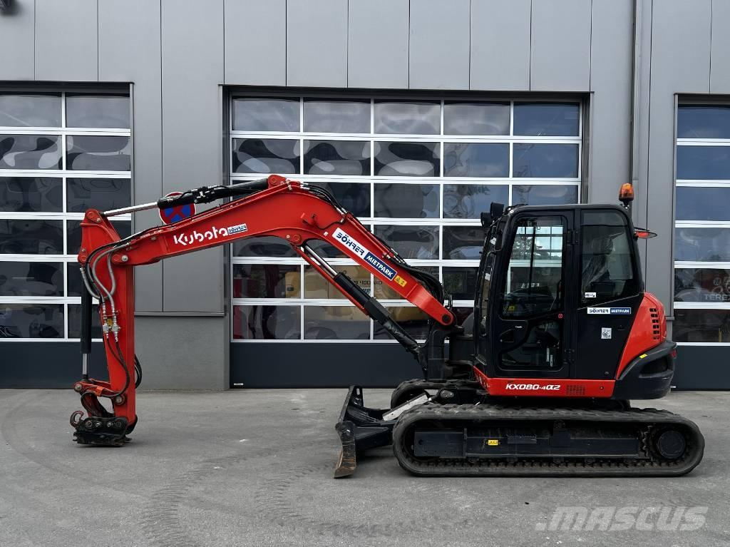 Kubota KX 080-4 | OQ45 Midi rýpadlá 7 t - 12 t