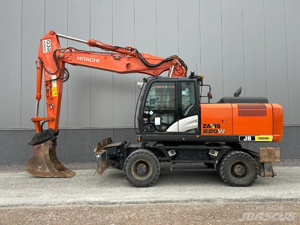 Hitachi ZX220W-5B Kolesové rýpadlá