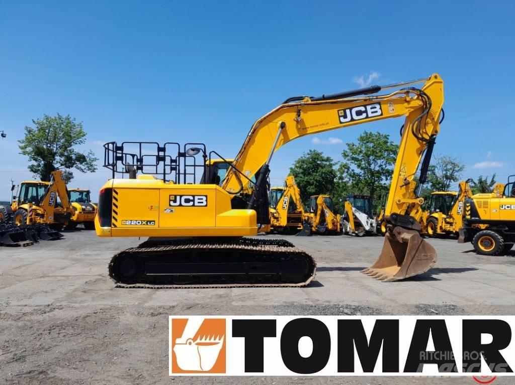 JCB 220 X Pásové rýpadlá