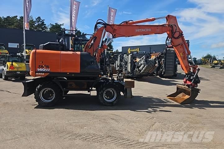 Hitachi ZX 140W-6 Kolesové rýpadlá