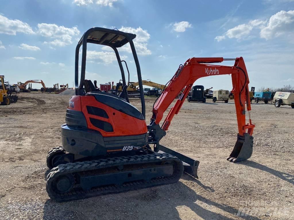Kubota U 25 Mini rýpadlá < 7t