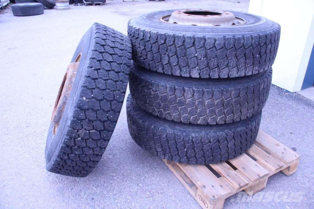 Volvo FH 16 Pneumatiky, kolesá a ráfiky