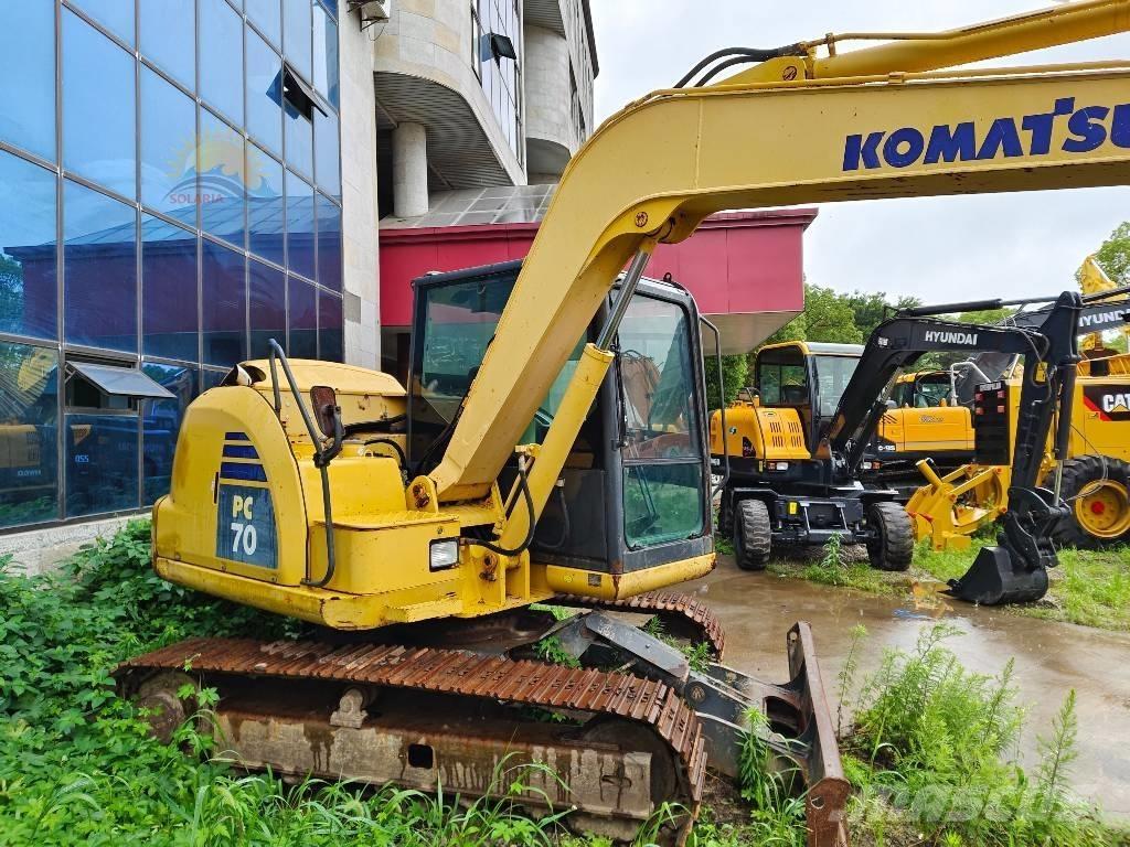 Komatsu PC 70-8 Pásové rýpadlá