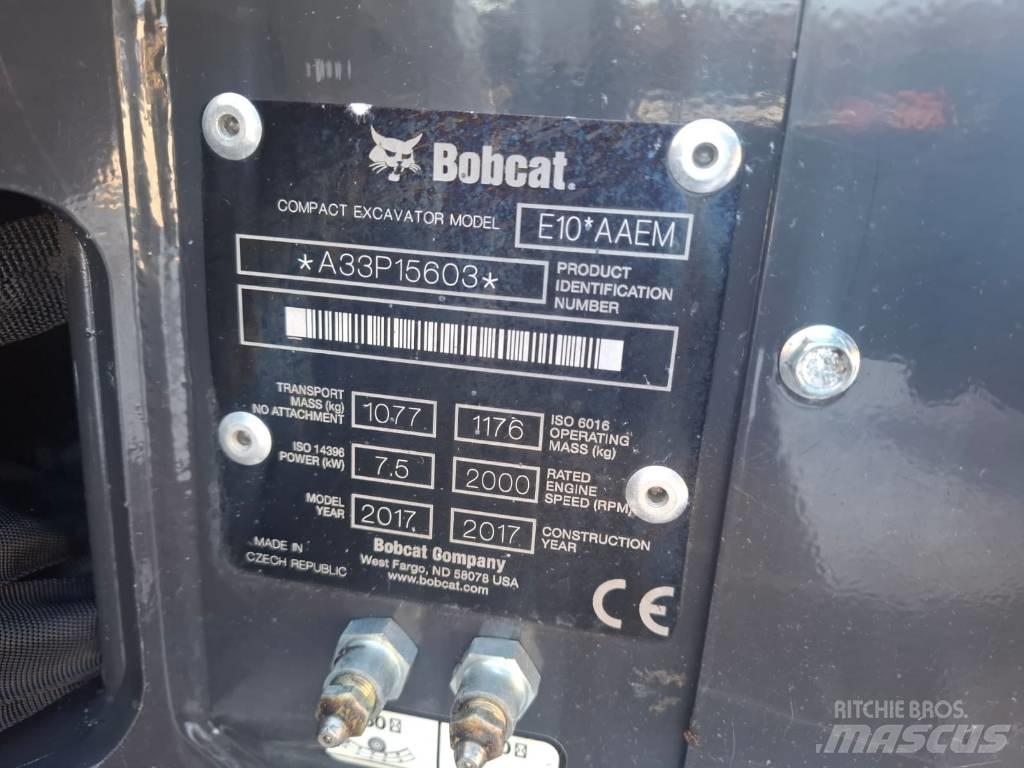 Bobcat E 10 Mini rýpadlá < 7t