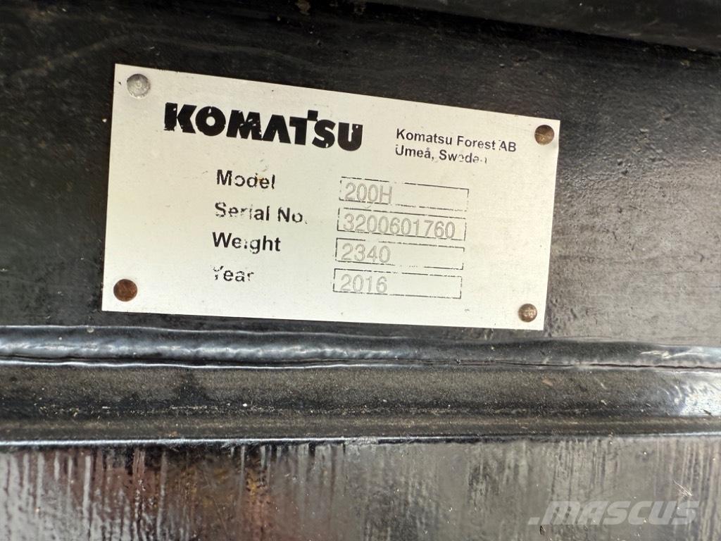 Komatsu 901 Harvestory